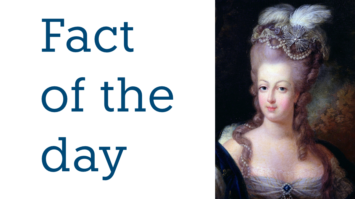 A portrait of Marie-Antoinette, 1775